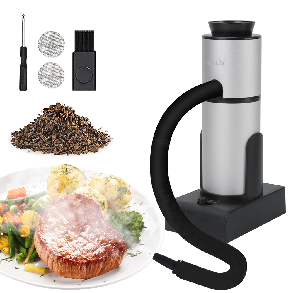 Kitchen Baking Equipment - BORUiT スモークインフューザー 分子料理 喫煙ガン 食品飲料 冷煙発生器
