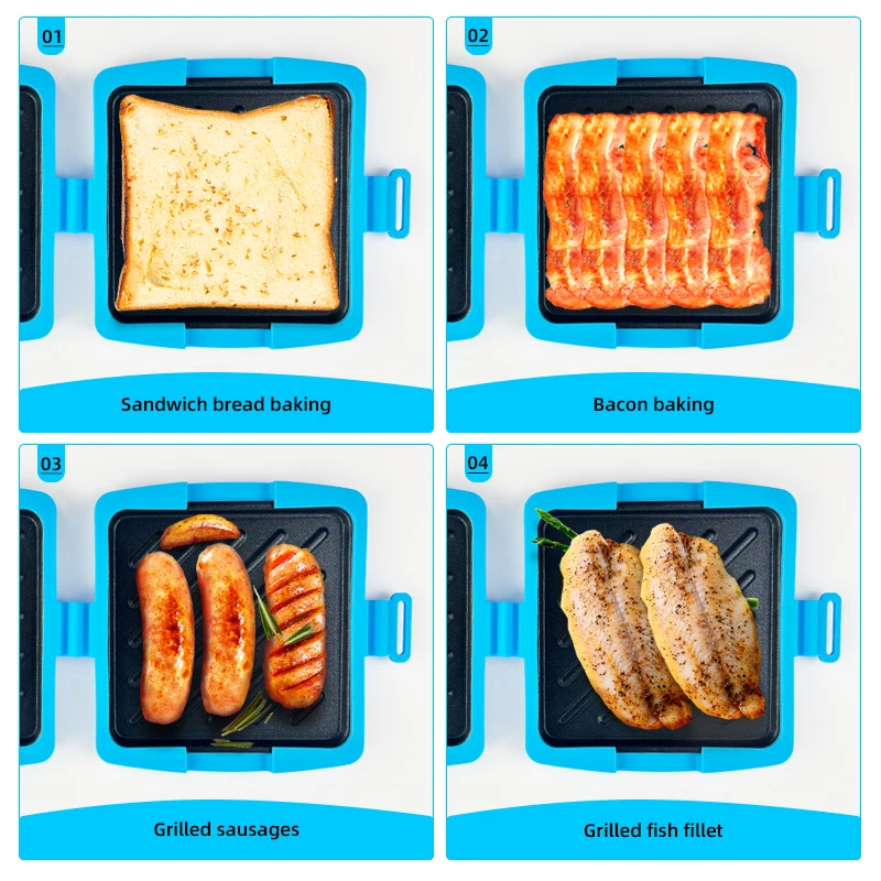 3パック食品グレードサンドイッチトースター、バターナイフとオ - Kitchen Baking Set のレビューと価格