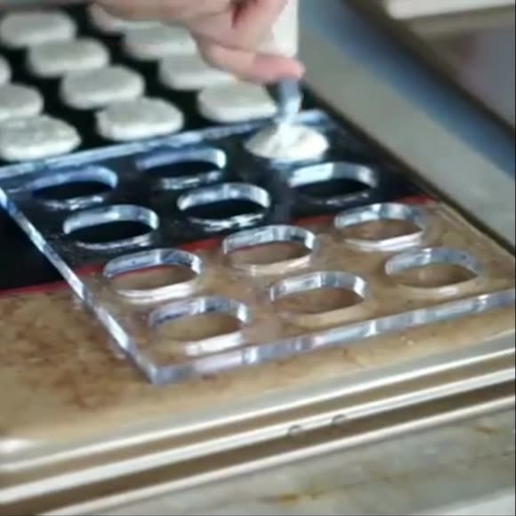 アクリルダクワーズ洋菓子不規則な形状楕円形ハート型ベーキング - Kitchen Baking Utensils のレビューと価格