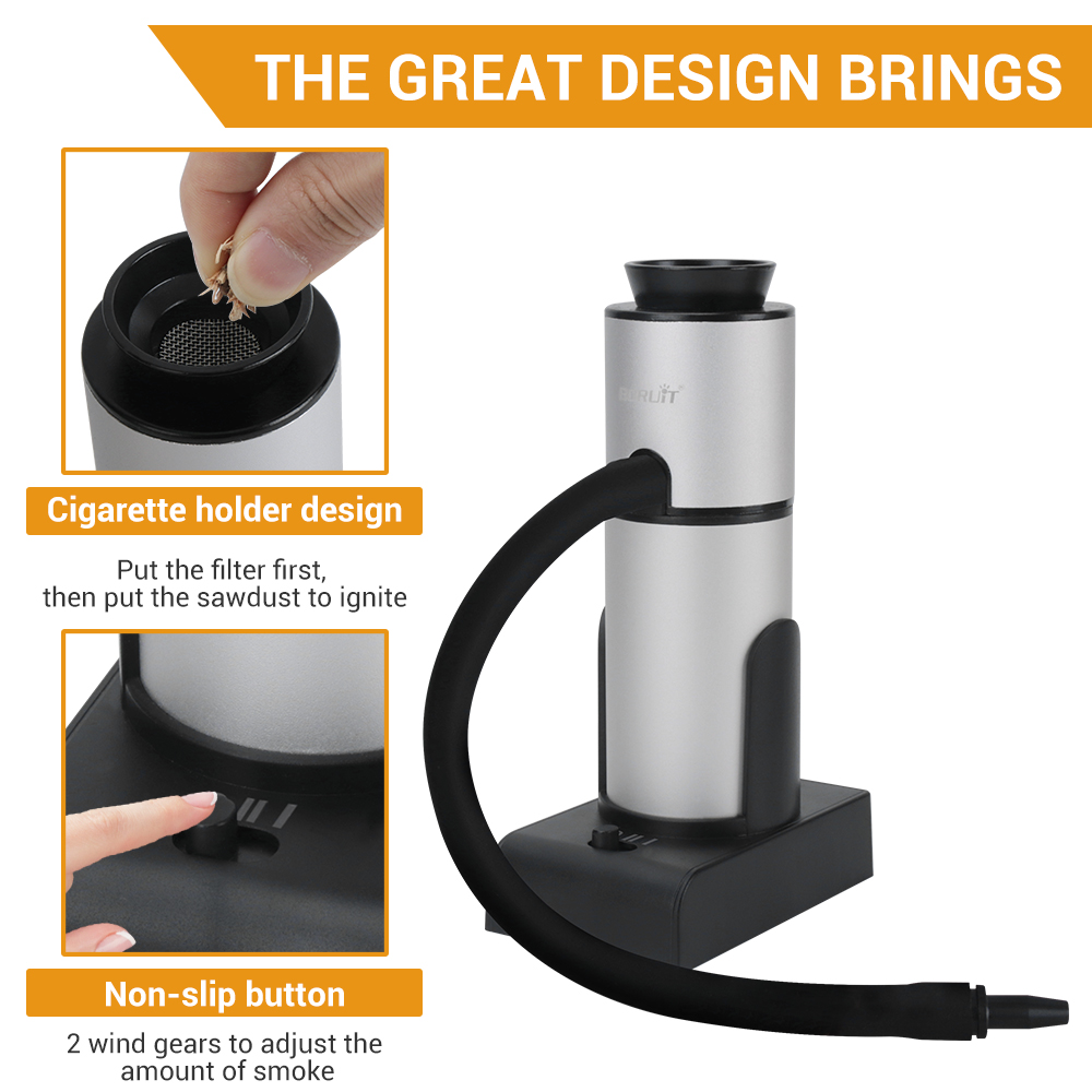 BORUiT スモークインフューザー 分子料理 喫煙ガン 食 - Kitchen Baking Equipment のレビューと価格