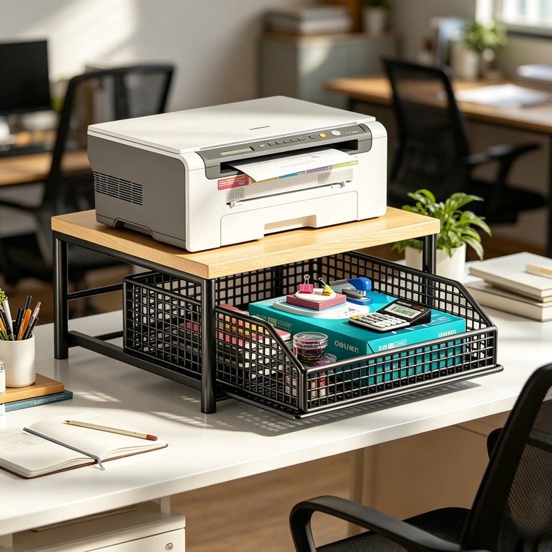 引き出しとベーキングラック付き縦型電子レンジスタンド、多機能 - Kitchen Baking Drawer のレビューと価格