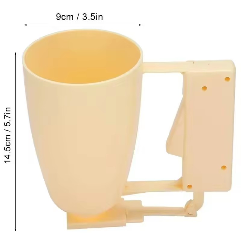キッチンクリエイティブDIY重量ドーナツメーカー手持ち式生地 - Kitchen Baking Equipment のレビューと価格