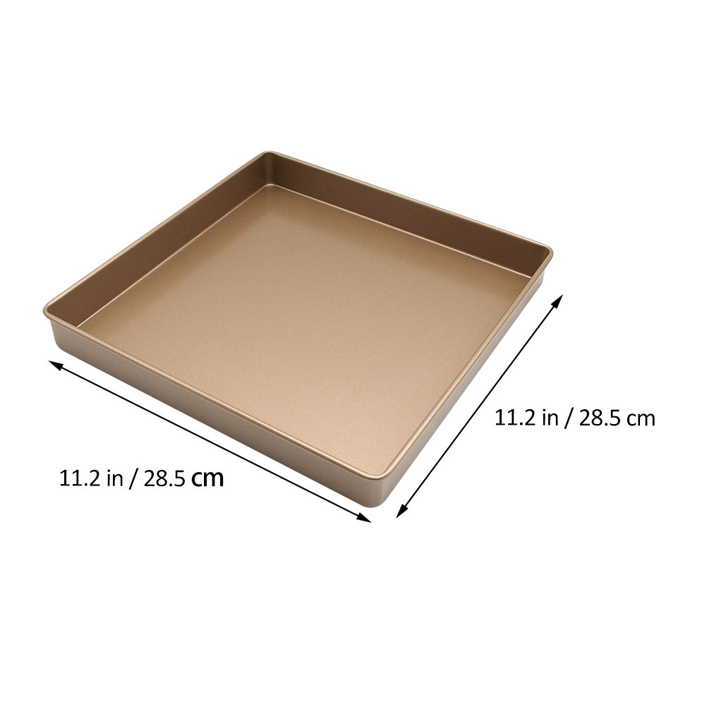 正方形ピザ焼き型 ノンスティック 高光沢 耐傷性 ケーキ・パ - Kitchen Baking Tray のレビューと価格