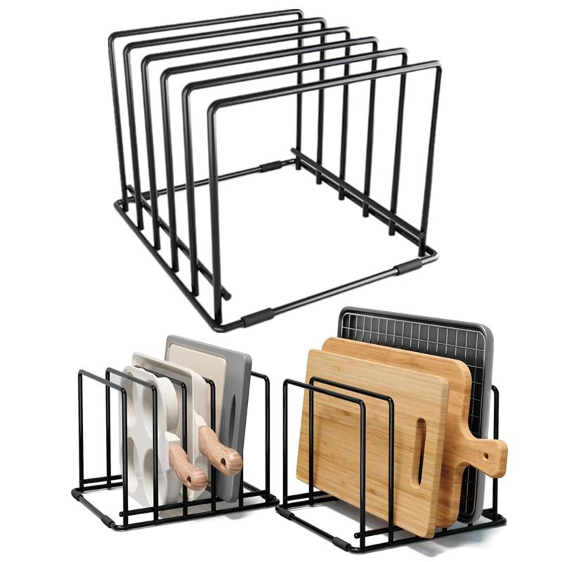 滑り止め付きフットオーガナイザー、ベーキングトレイホルダー、 - Kitchen Baking Pan Storage のレビューと価格