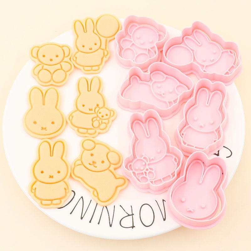 ミッフィーシリーズ漫画クッキー型かわいいDIYシミュレーショ - Kitchen Baking のレビューと価格