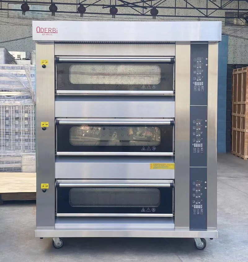 業務用カスタマイズ3段6トレイガスオーブン ピザ・パン・ケー - Kitchen Baking Equipment のレビューと価格