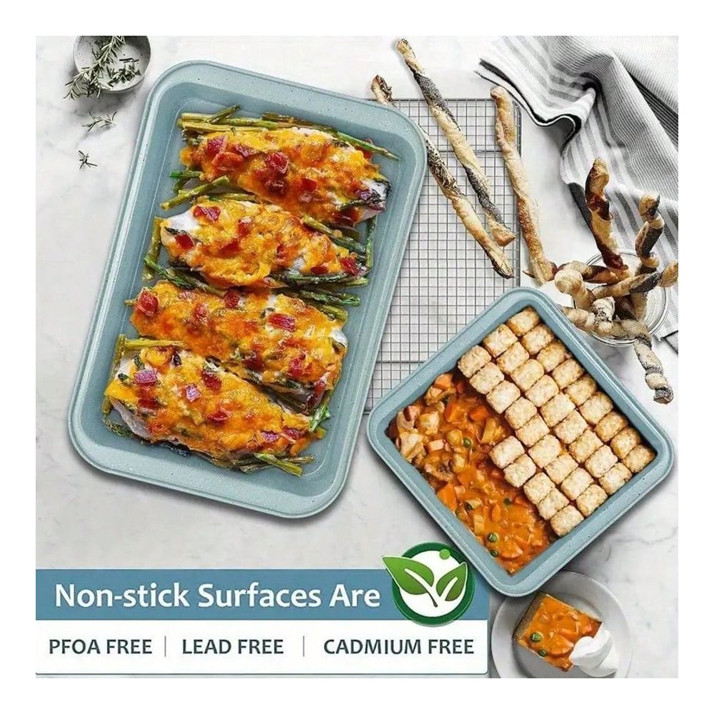 10点セットのベーキングウェアセット、ノンスティックキッチン - Kitchen Baking Set のレビューと価格