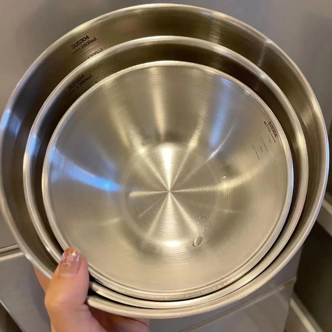 1～3個のステンレス製ボウルセット、計量機能付き、調理、ベー - Kitchen Baking Set のレビューと価格