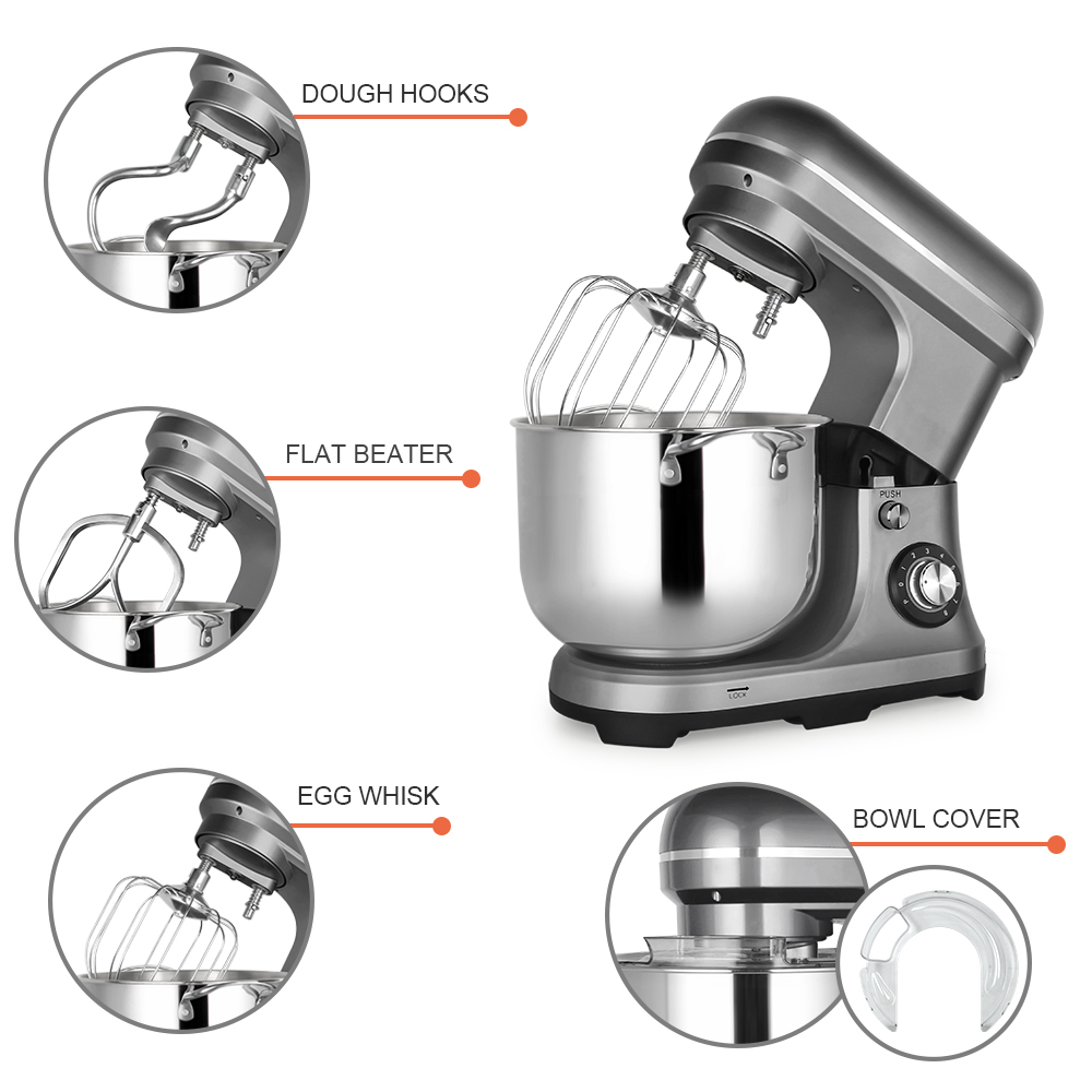 11L 2000W 大型強力電動ミキサー ダブルドウフック付 - Kitchen Baking のレビューと価格