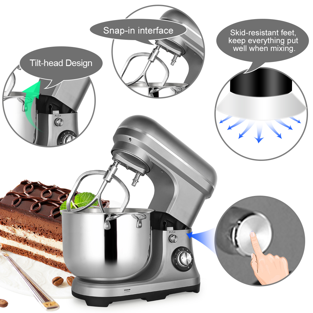 11L 2000W 大型強力電動ミキサー ダブルドウフック付 - Kitchen Baking のレビューと価格
