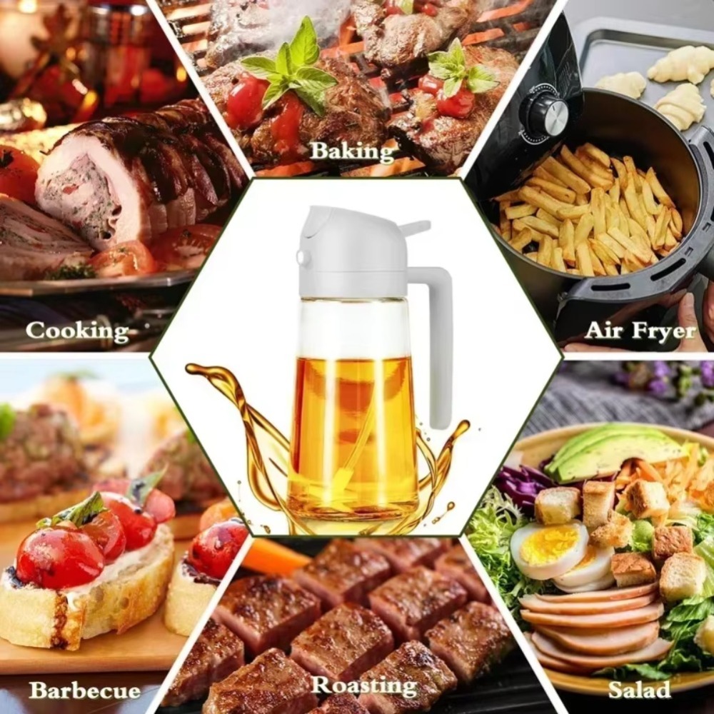 2in1 470ml プラスチック製スプレーオイルスプレーボ - Kitchen Baking のレビューと価格