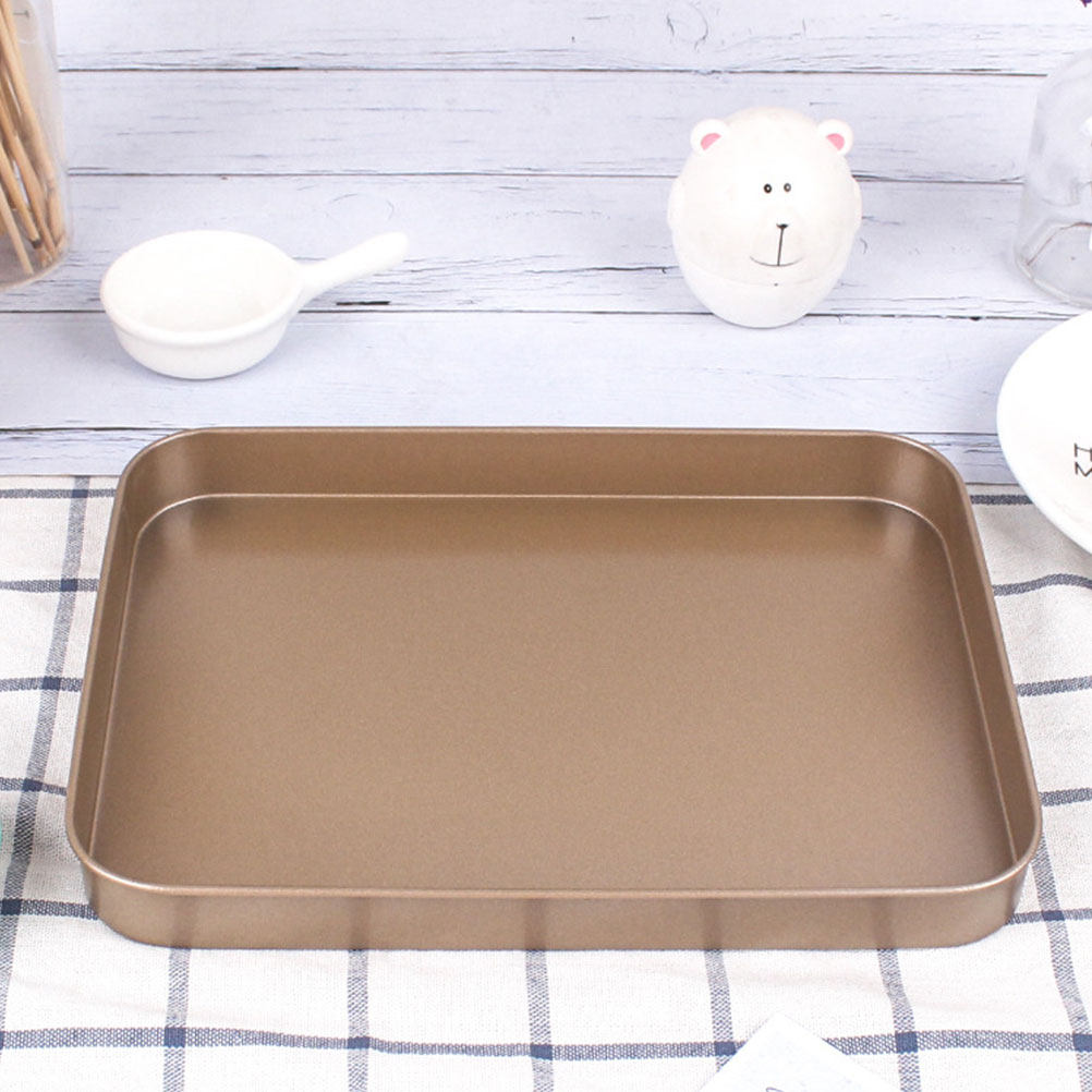 炭素鋼製長方形ケーキ型 10インチ ノンスティック ベーキン - Kitchen Baking Tray のレビューと価格