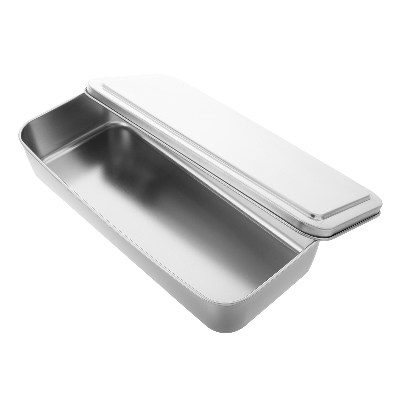 頑丈なステンレス製長方形ベーキングパン（蓋付き）ティラミス、 - Kitchen Baking Pan Storage のレビューと価格