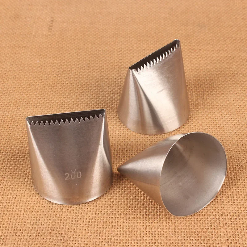 # 200 # 201 # 202 特大ステンレス鋼クリーム - Decorating Tip Set のレビューと価格