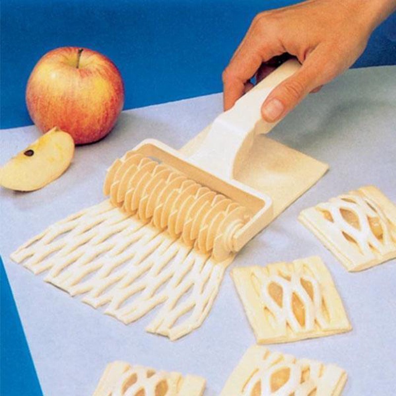 1pc、ペストリー格子ローラーカッター、パイペストリー生地カ - Kitchen Roller Baking のレビューと価格