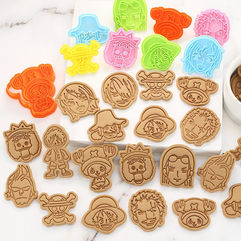 ワンピースクッキングモールドルフィゾロチョッパースカルクッキ - Kitchen Baking のレビューと価格