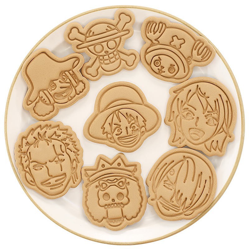 ワンピースクッキングモールドルフィゾロチョッパースカルクッキ - Kitchen Baking のレビューと価格